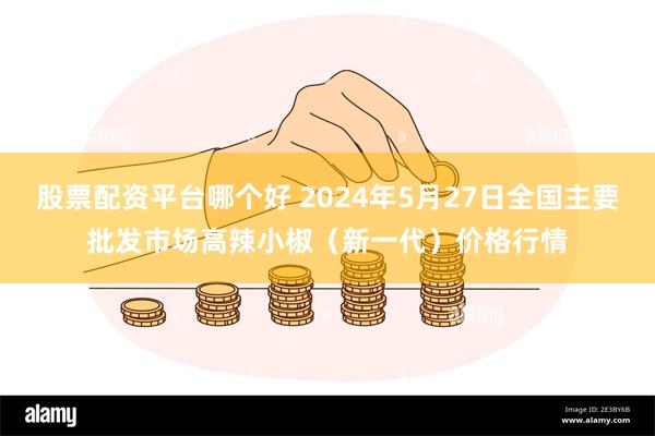 股票配资平台哪个好 2024年5月27日全国主要批发市场高辣小椒（新一代）价格行情