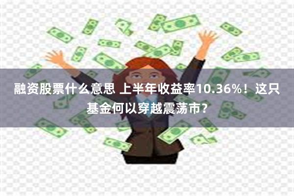 融资股票什么意思 上半年收益率10.36%！这只基金何以穿越震荡市？