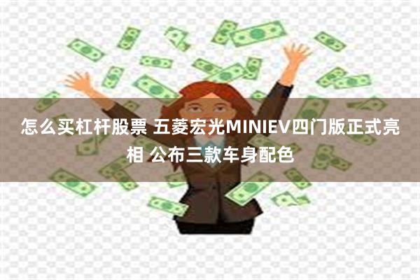 怎么买杠杆股票 五菱宏光MINIEV四门版正式亮相 公布三款车身配色