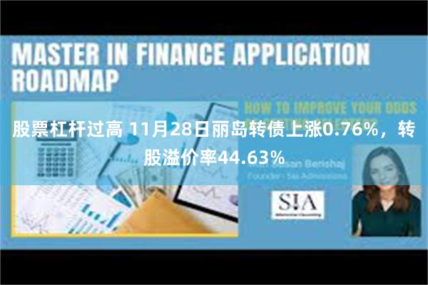 股票杠杆过高 11月28日丽岛转债上涨0.76%，转股溢价率44.63%