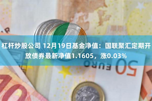 杠杆炒股公司 12月19日基金净值：国联聚汇定期开放债券最新净值1.1605，涨0.03%