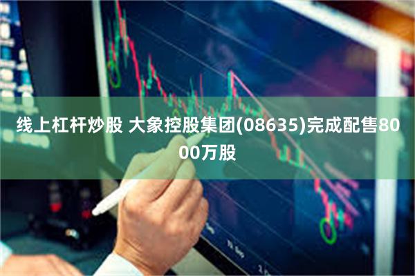 线上杠杆炒股 大象控股集团(08635)完成配售8000万股